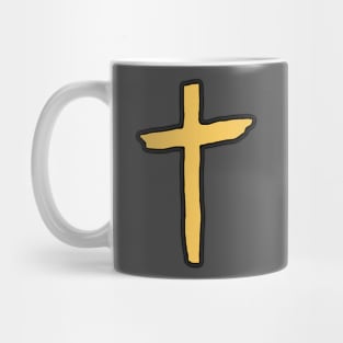 Yellow Cross Mug